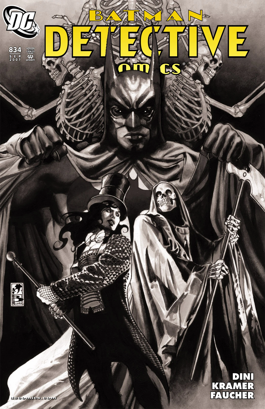 Detective Comics #834 (DC, 2007 — Cover A) cover